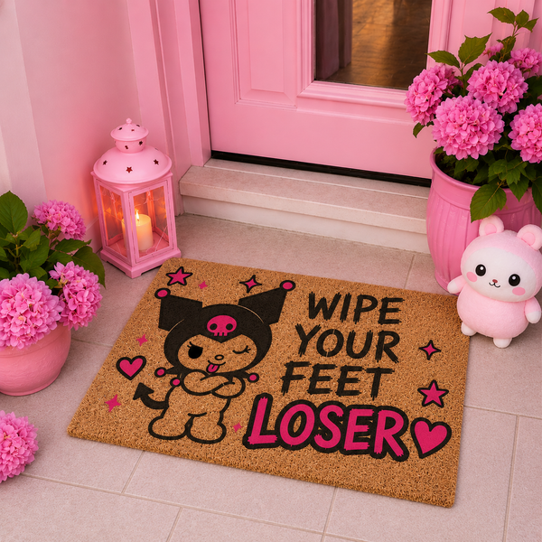 Kuromi - Wipe Your Feet Loser